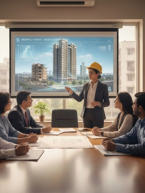 Consulting services for redevelopment